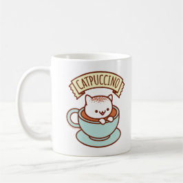 De Café Taza del gato - "CATPUCCINO "