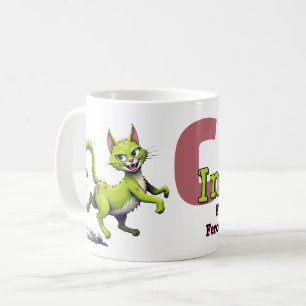 De Café Taza del gato del caos - Incitata: Juguetona en la