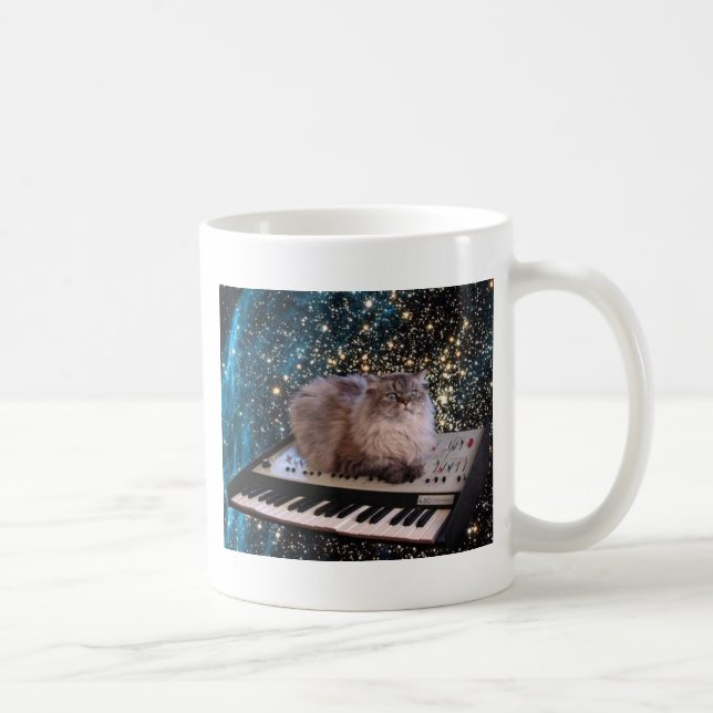 De Café taza del gato del espacio (Derecha)