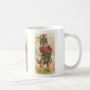 De Café Taza del gato del mosquetero