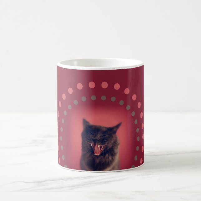 De Café taza del gato del Suposición-asno (Centro)