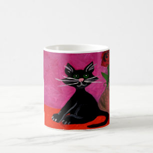 De Café Taza del gato negro