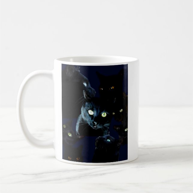 De Café taza del gato negro (Izquierda)