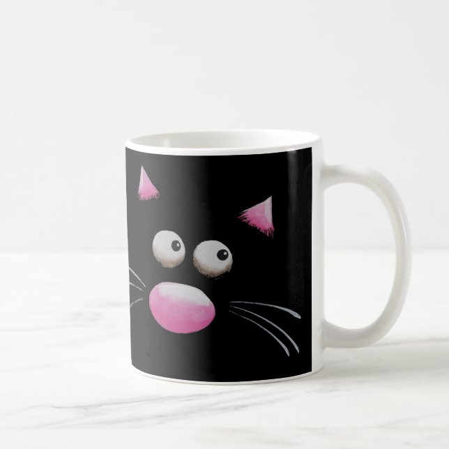 De Café Taza del gato negro (Derecha)