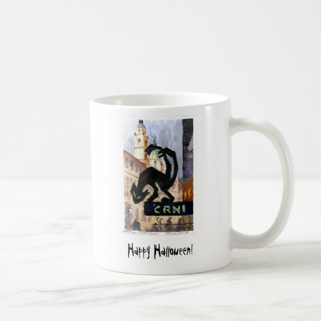 De Café Taza del gato negro (Derecha)