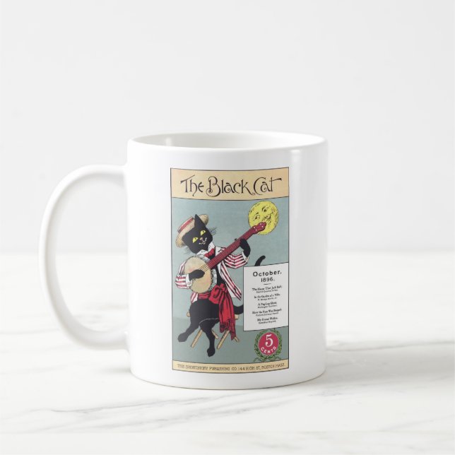 De Café Taza del gato negro (Izquierda)