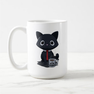 De Café Taza del Gato Número Uno Buen Trabajador