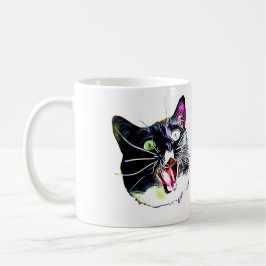De Café Taza del gato que "vine, yo vio, I FRAZZED "