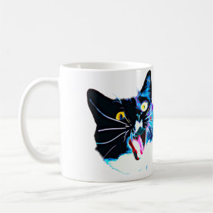 De Café Taza del gato que "vine, yo vio, I FRAZZED, "Junie