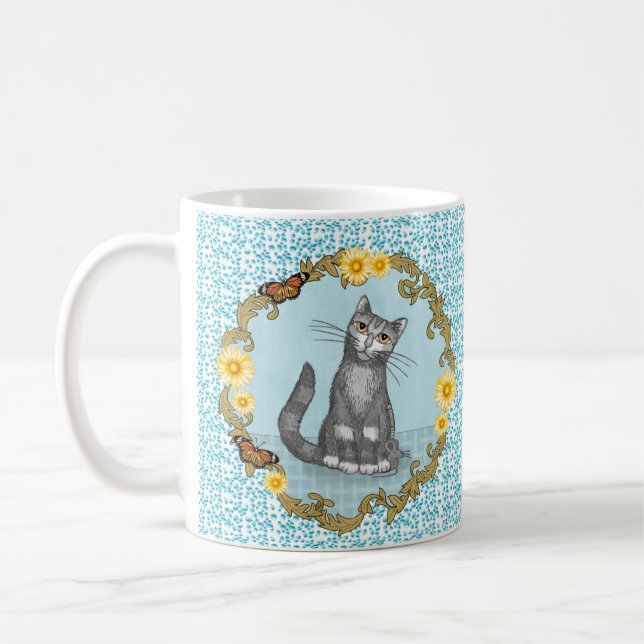 De Café Taza del gato y ratón (Izquierda)