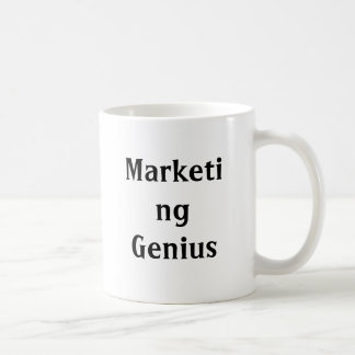 De Café Taza del genio del márketing