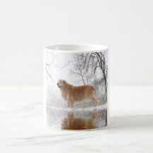 Taza del golden retriever