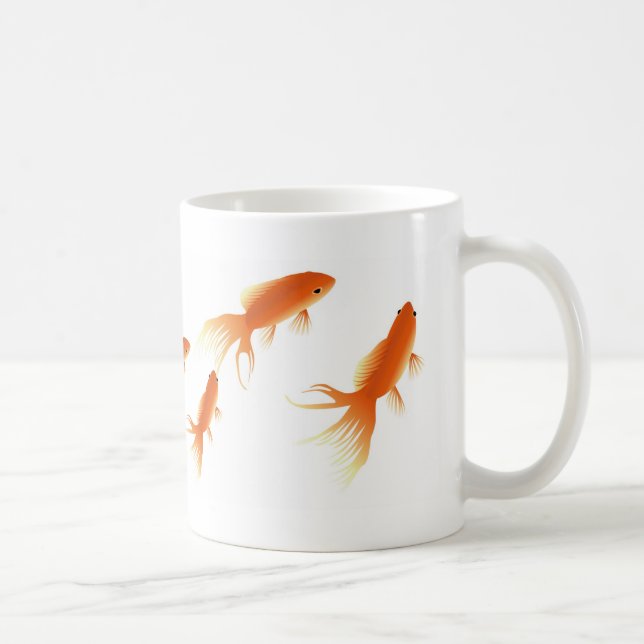 De Café taza del goldfish (Derecha)