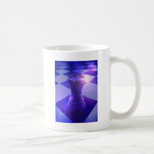 De Café Taza del grajo del ajedrez