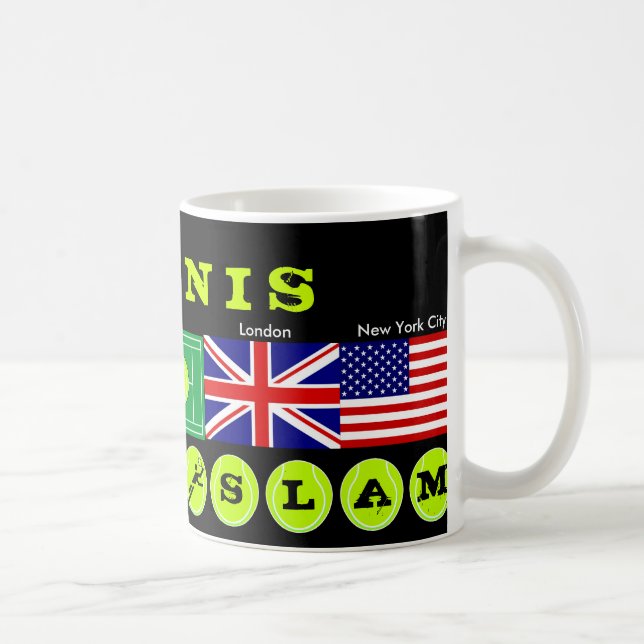 De Café Taza del Grand Slam del tenis (Derecha)