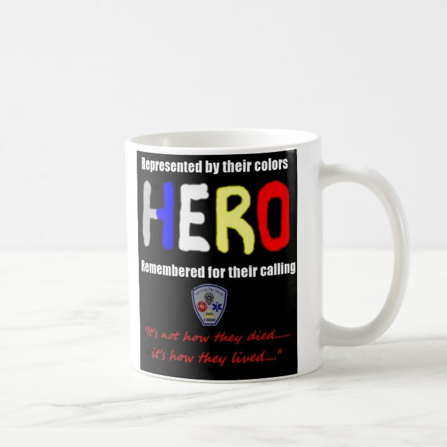 De Café Taza del HÉROE, "no es cómo murieron ..... " (Derecha)