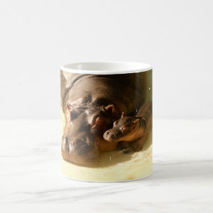 De Café taza del hipopótamo