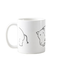 taza del hipopótamo