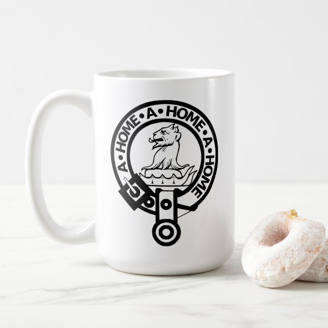 De Café Taza del hogar del clan (Con donut)