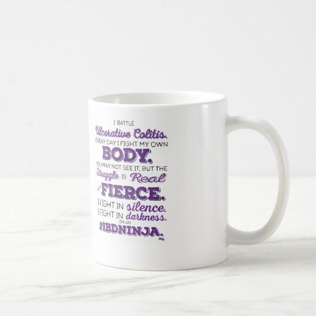 De Café Taza del #IBDninja (colitis ulcerosa) (Derecha)
