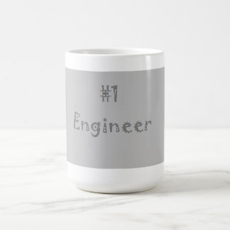 De Café Taza del ingeniero #1 (gris)