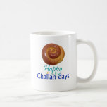De Café taza del Jalá-día<br><div class="desc">¡Celebre los Jalá-días! Trabajos para cualquier día de fiesta judío (excepto Passover y Yom Kipur…).</div>