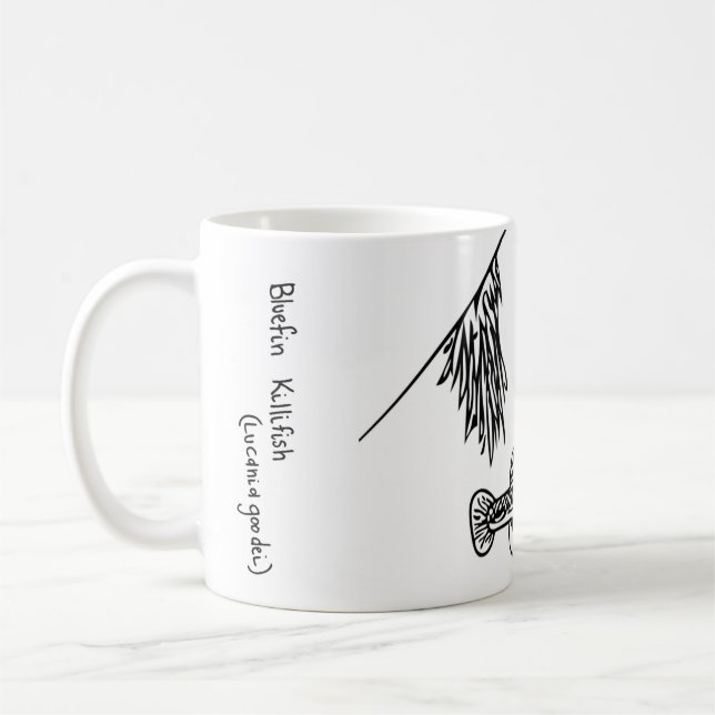 De Café Taza del KilliFish del Bluefin (Izquierda)