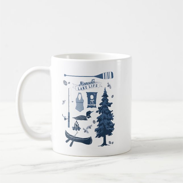 De Café Taza del lago minnesota (Izquierda)