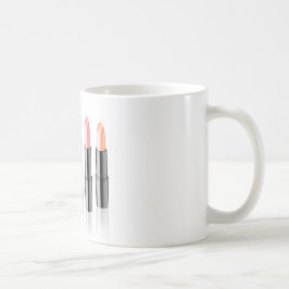 De Café Taza del lápiz labial
