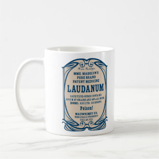 De Café Taza del láudano