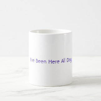 De Café Taza del lema del trabajo
