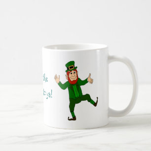 De Café taza del leprechaun