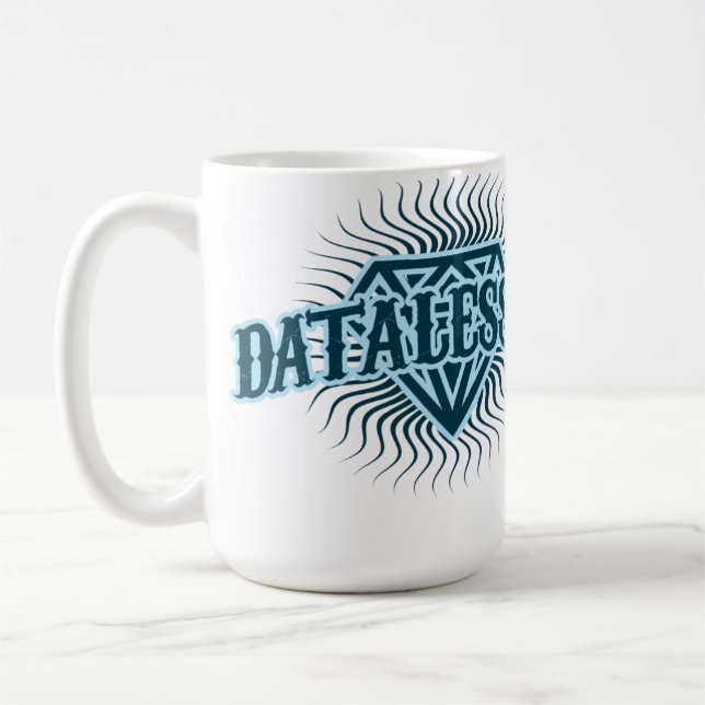 De Café Taza del logotipo del diamante Dataless822 (Izquierda)