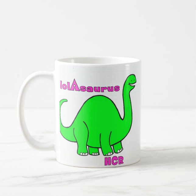 De Café taza del lolAsaurus (Izquierda)