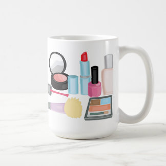 De Café Taza del maquillaje