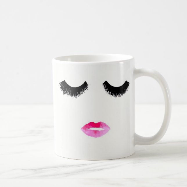 De Café Taza del maquillaje (Derecha)