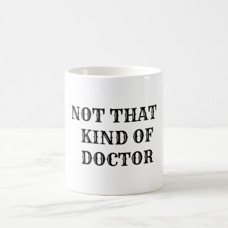De Café Taza del médico