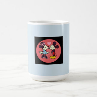 De Café taza del mickey y del minnie para los niños