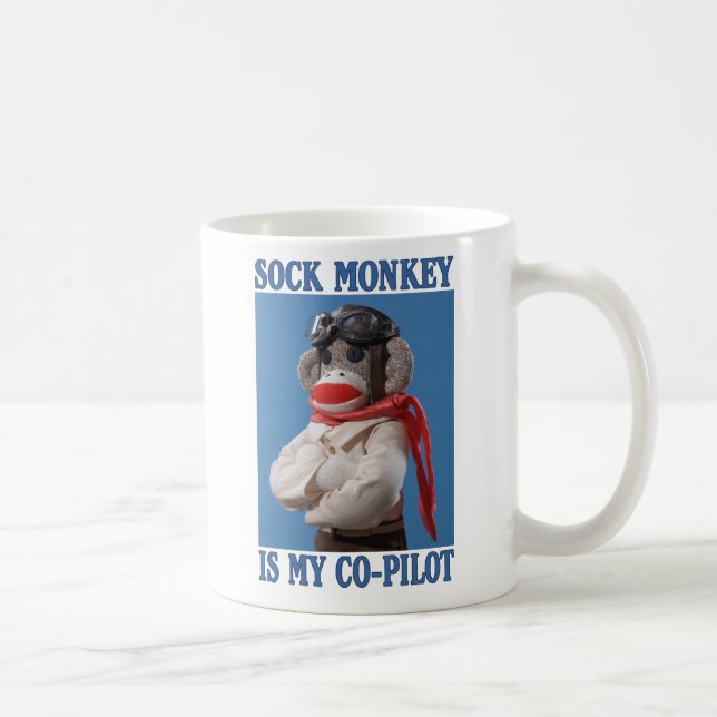 De Café Taza del mono del copiloto (Derecha)