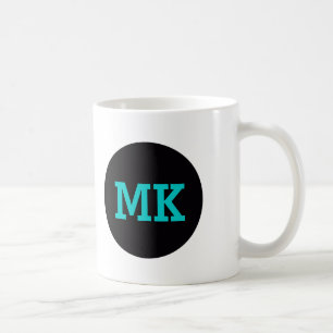 De Café Taza del monograma
