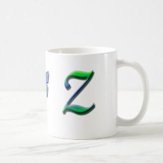 De Café Taza del monograma Z