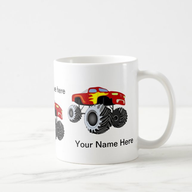 De Café Taza del monster truck (Derecha)