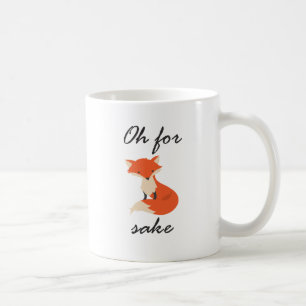 De Café Taza del motivo del Fox