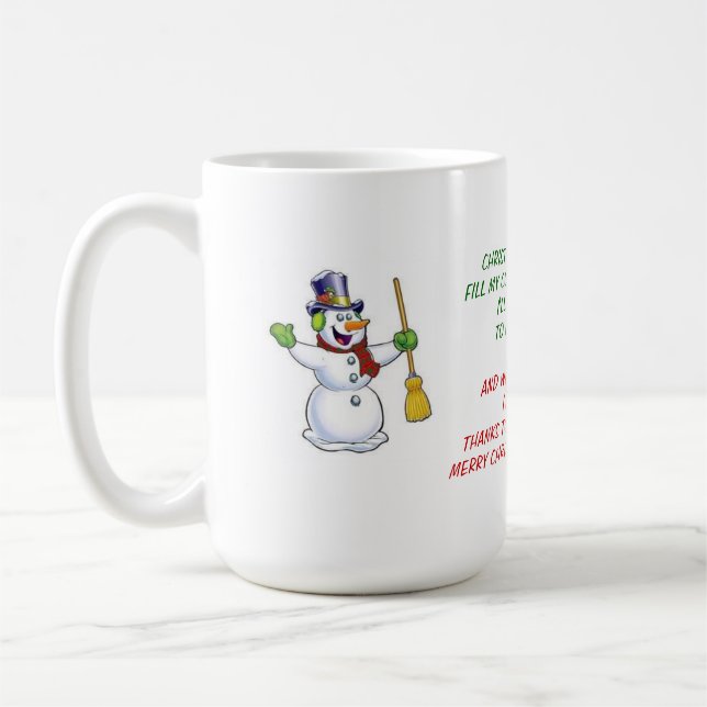 De Café taza del navidad (Izquierda)