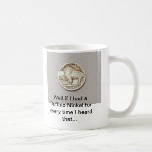 De Café Taza del níquel del búfalo