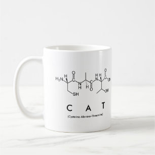 De Café Taza del nombre del péptido del gato