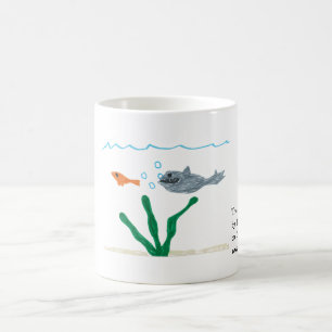 De Café Taza "del océano"