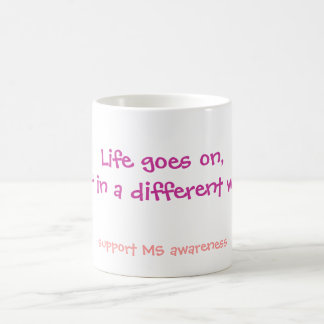 De Café Taza del optimista del ms
