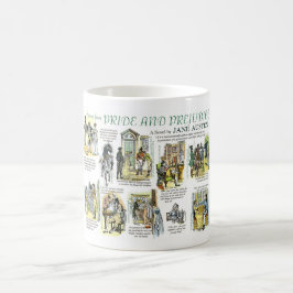 De Café Taza del orgullo y del perjuicio