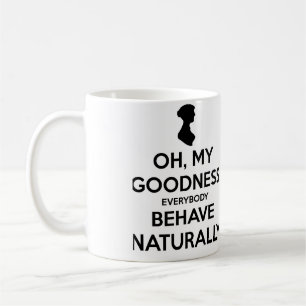 De Café Taza del orgullo y del perjuicio